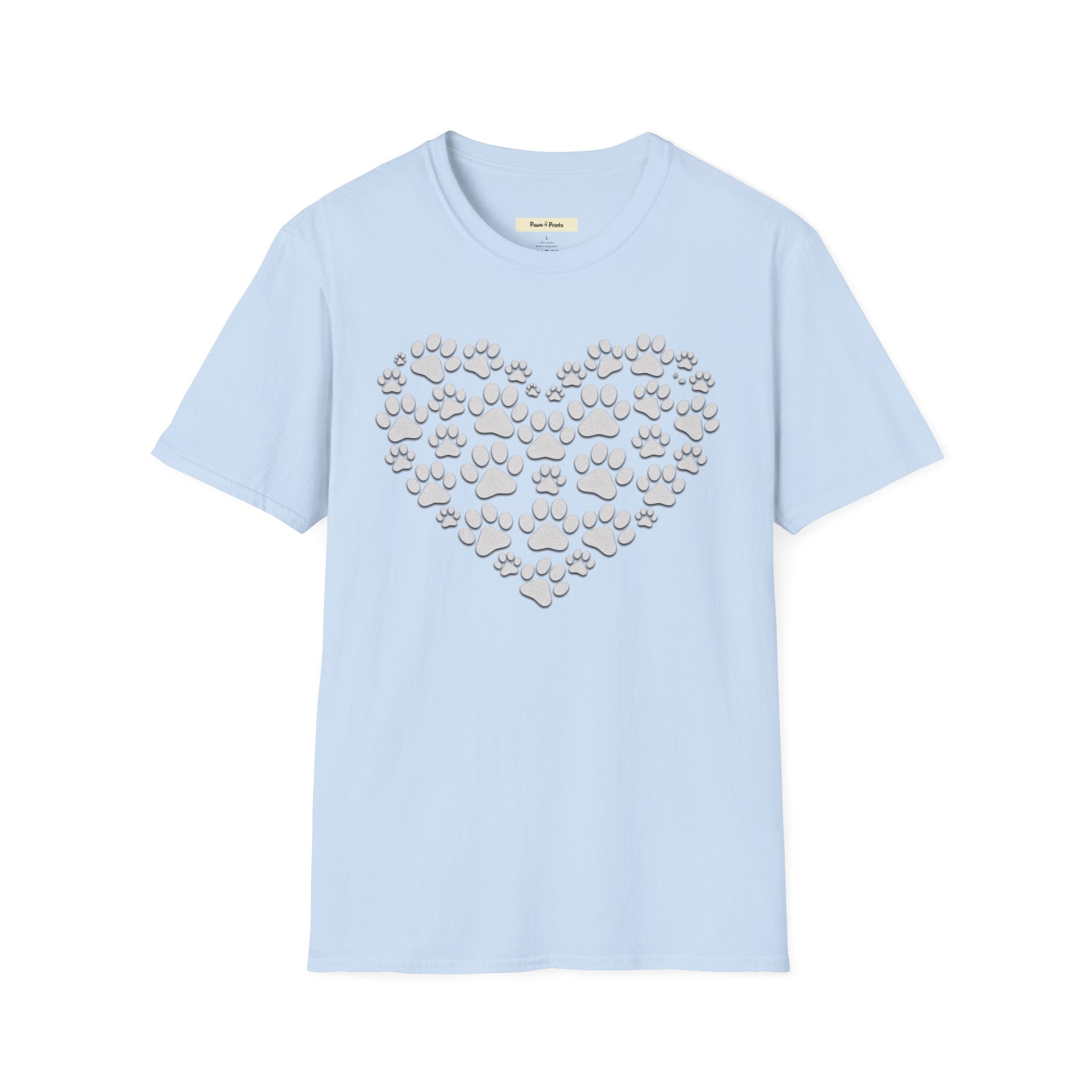 Cat Paw Heart T-Shirt