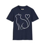 Heart Tail Cat T-Shirt