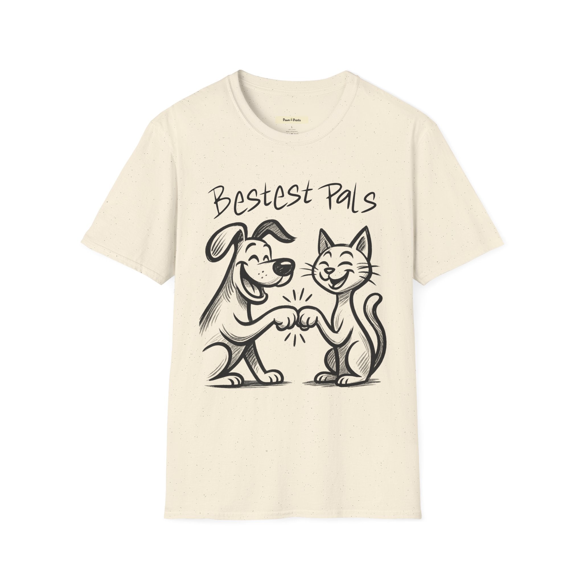 Bestest Pals- Dog and Cat T-Shirt
