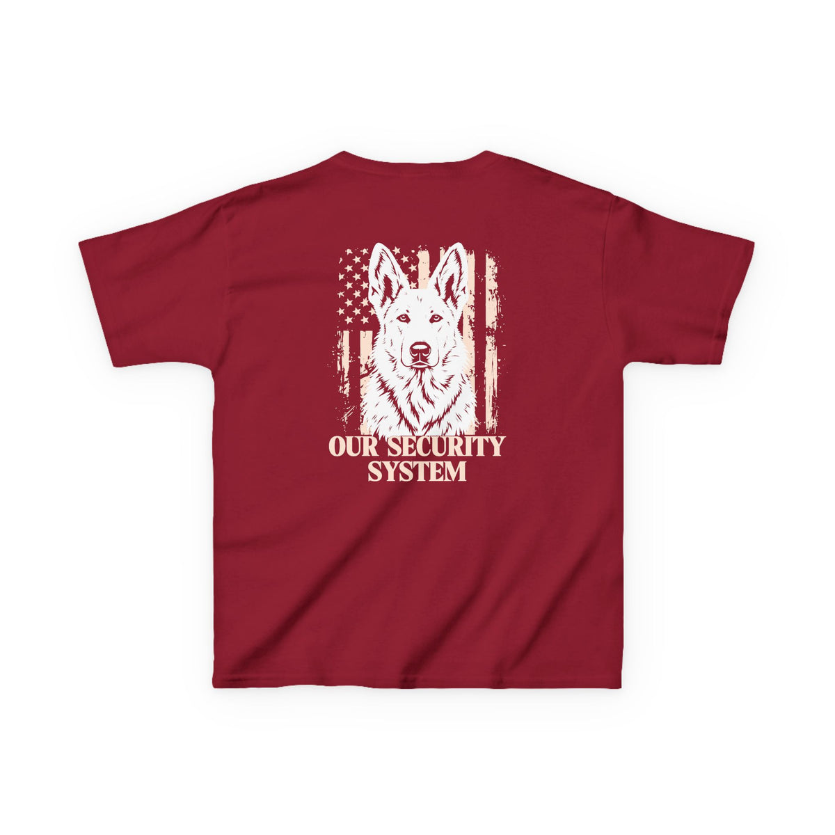 Our Security System Back Print - KIDS