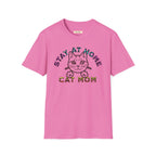 Stay At Home Cat Mom T-Shirt