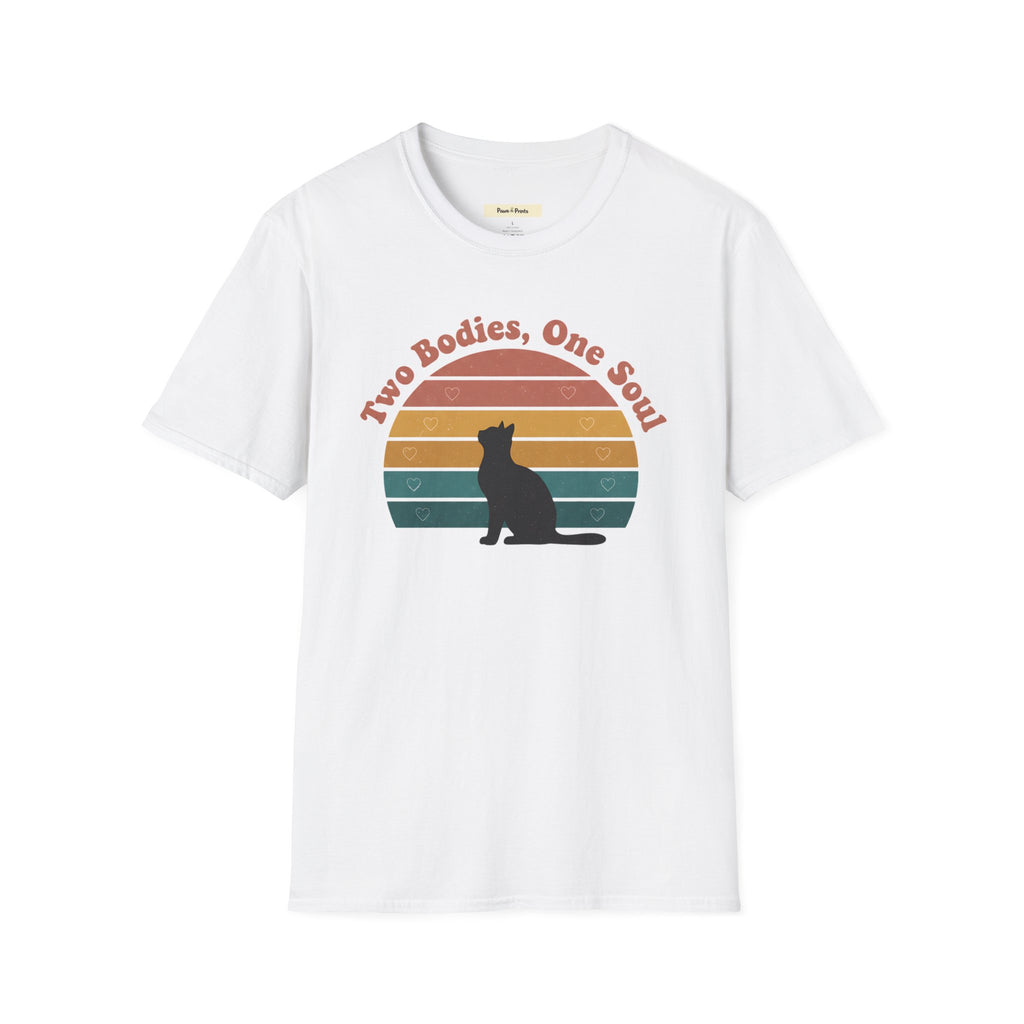 Two Bodies One Soul Cat T-Shirt