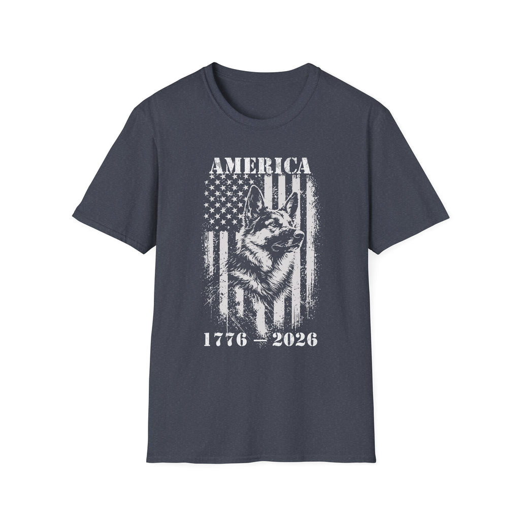 America 1776 - 2026 Right Face T-shirt