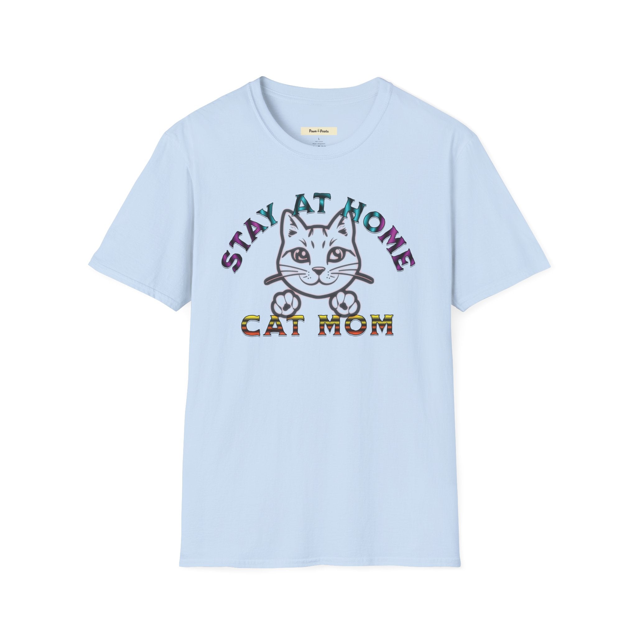 Stay At Home Cat Mom T-Shirt