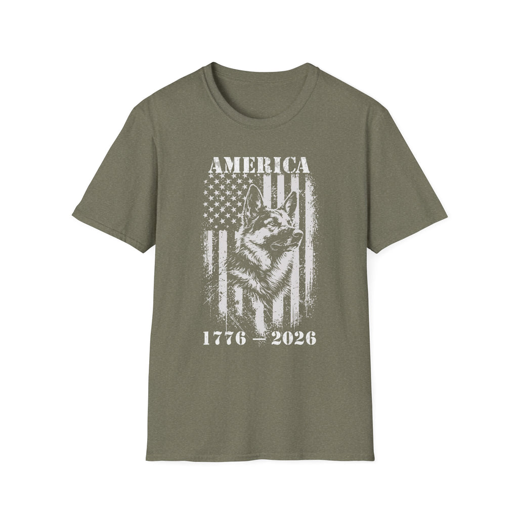 America 1776 - 2026 Right Face T-shirt