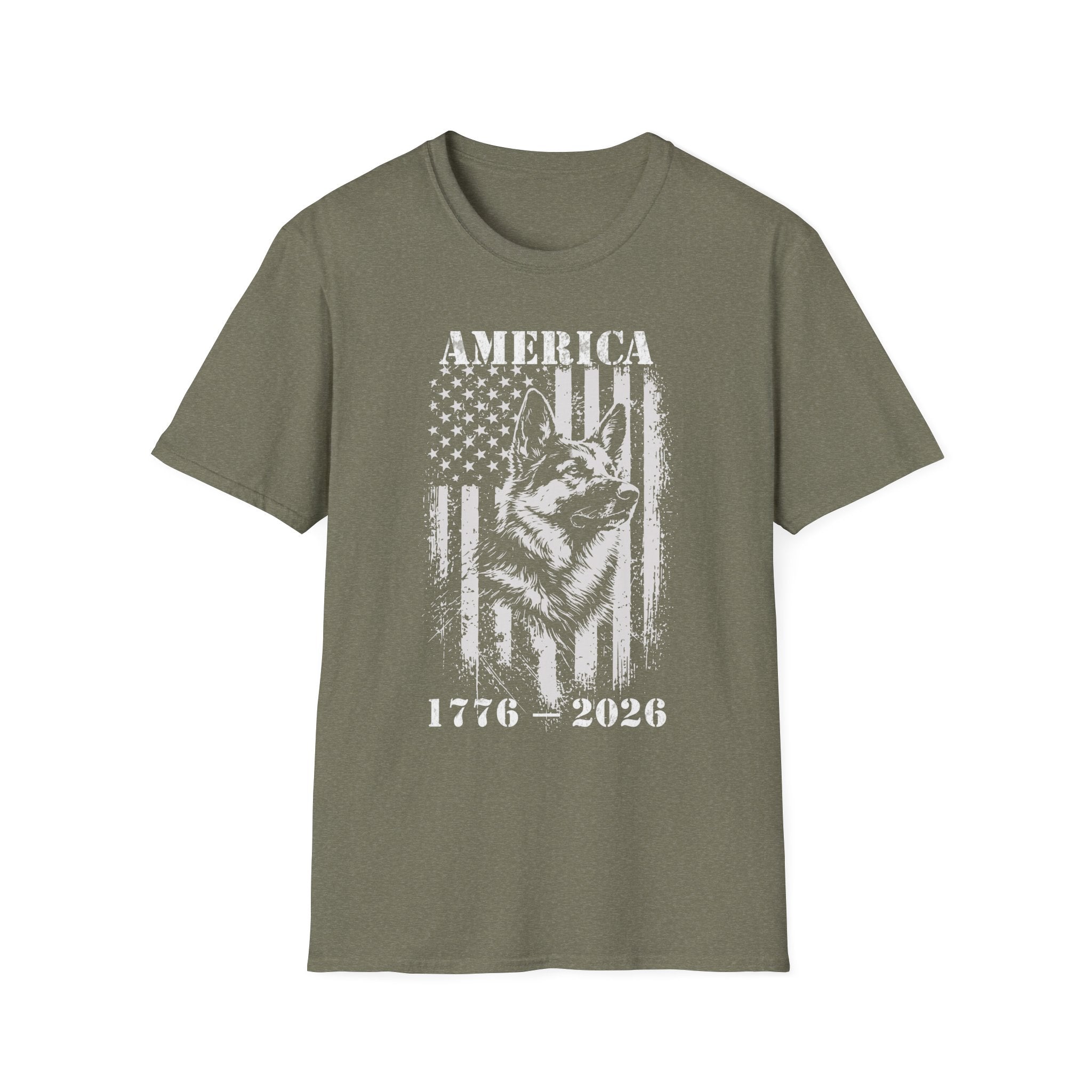 America 1776 - 2026 Right Face T-shirt