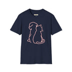Pup an Kittie Cat & Dog T-Shirt