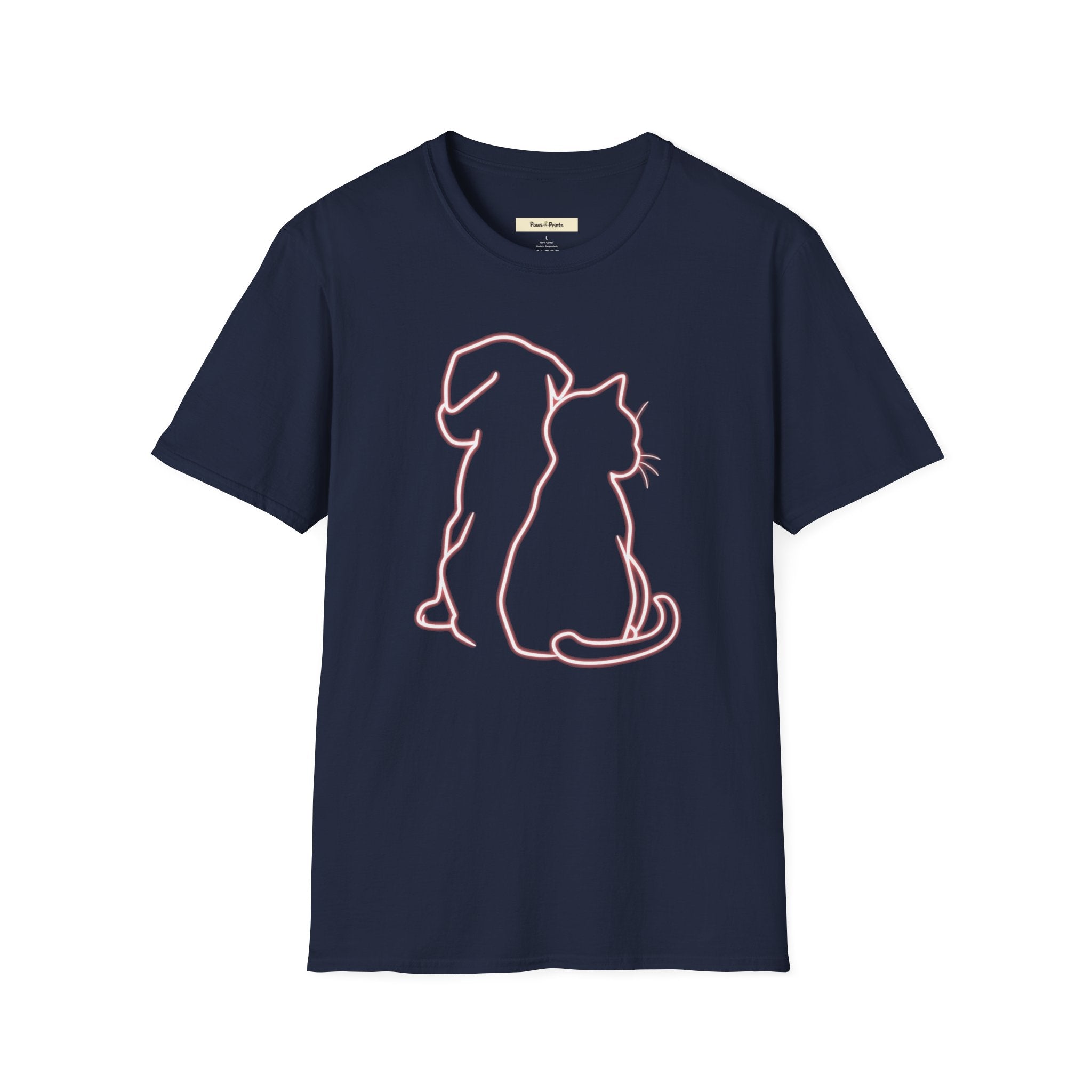 Pup an Kittie Cat & Dog T-Shirt