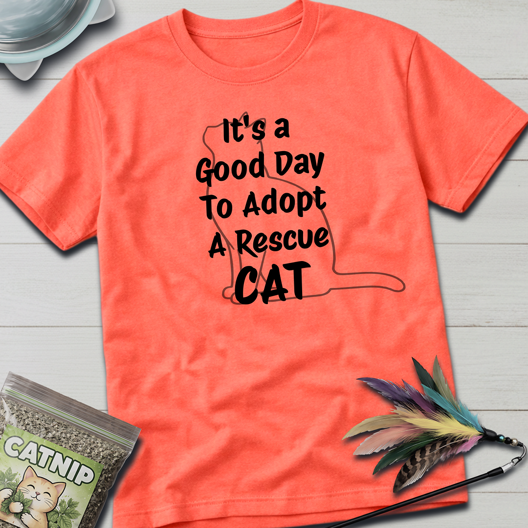 Adopt a Rescue Cat T-Shirt
