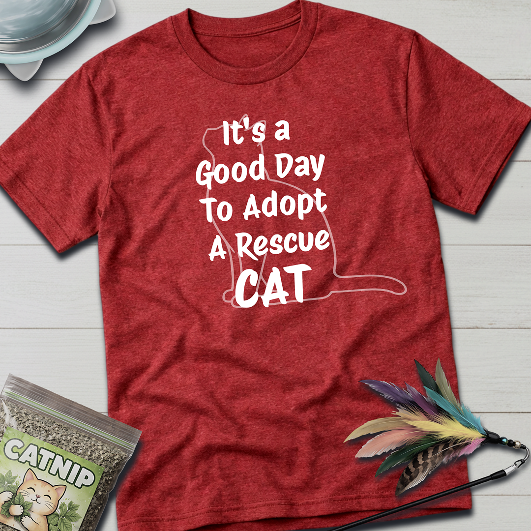 Adopt a Rescue Cat T-Shirt