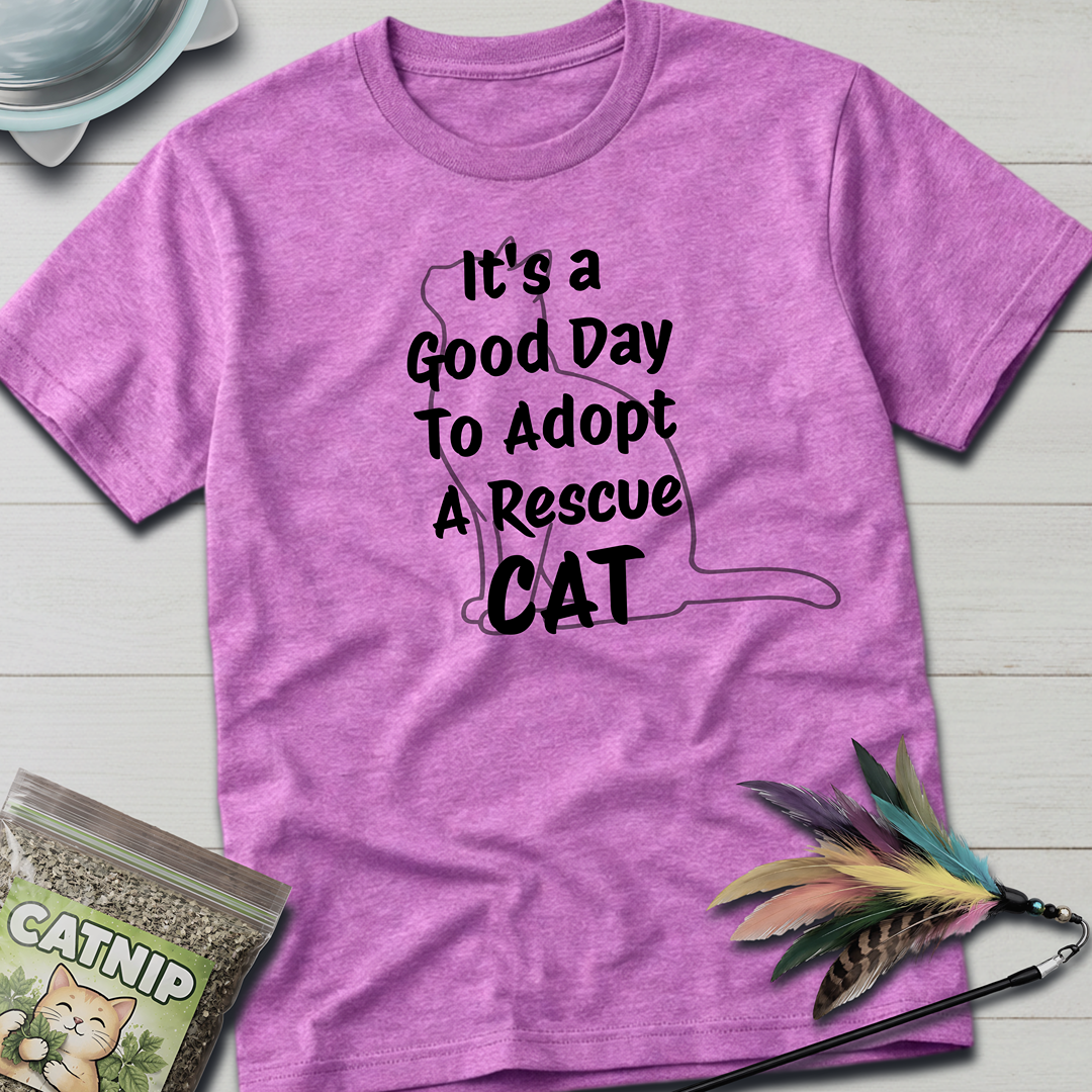 Adopt a Rescue Cat T-Shirt