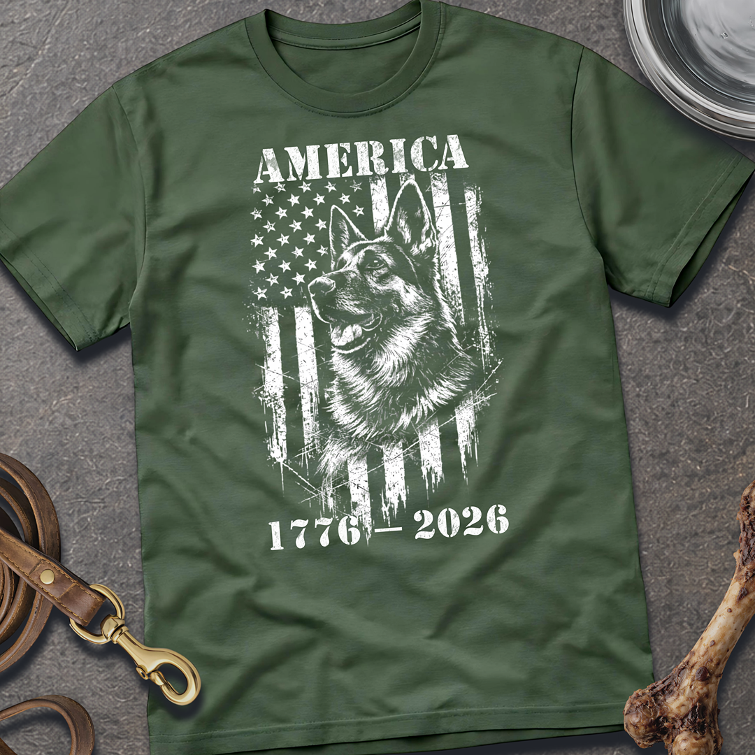 America 1776 - 2026 Left Face Tee