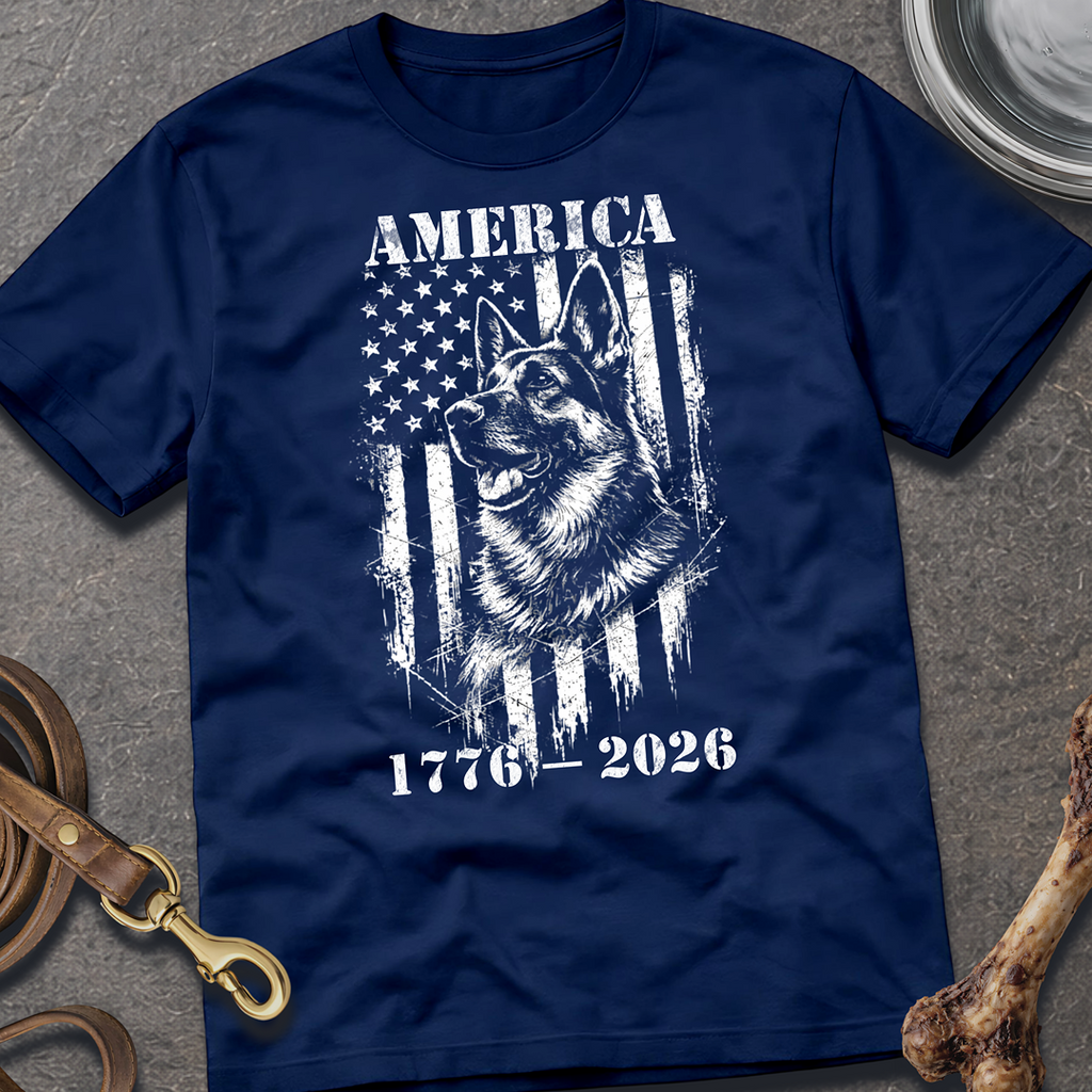America 1776 - 2026 Left Face Tee
