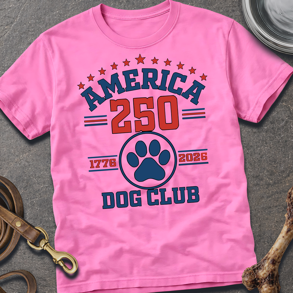 America 250 Dog Club Tee