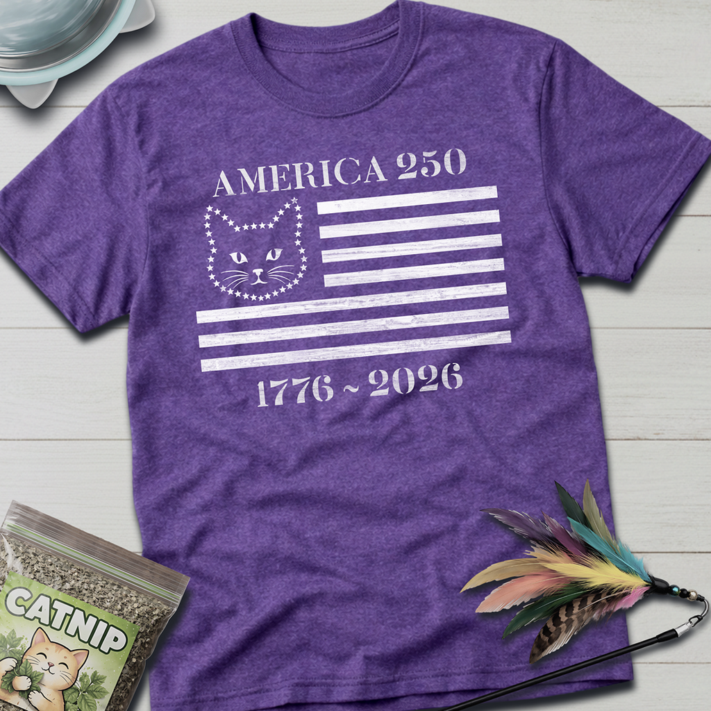 America 250 Kitty Flag T-shirt