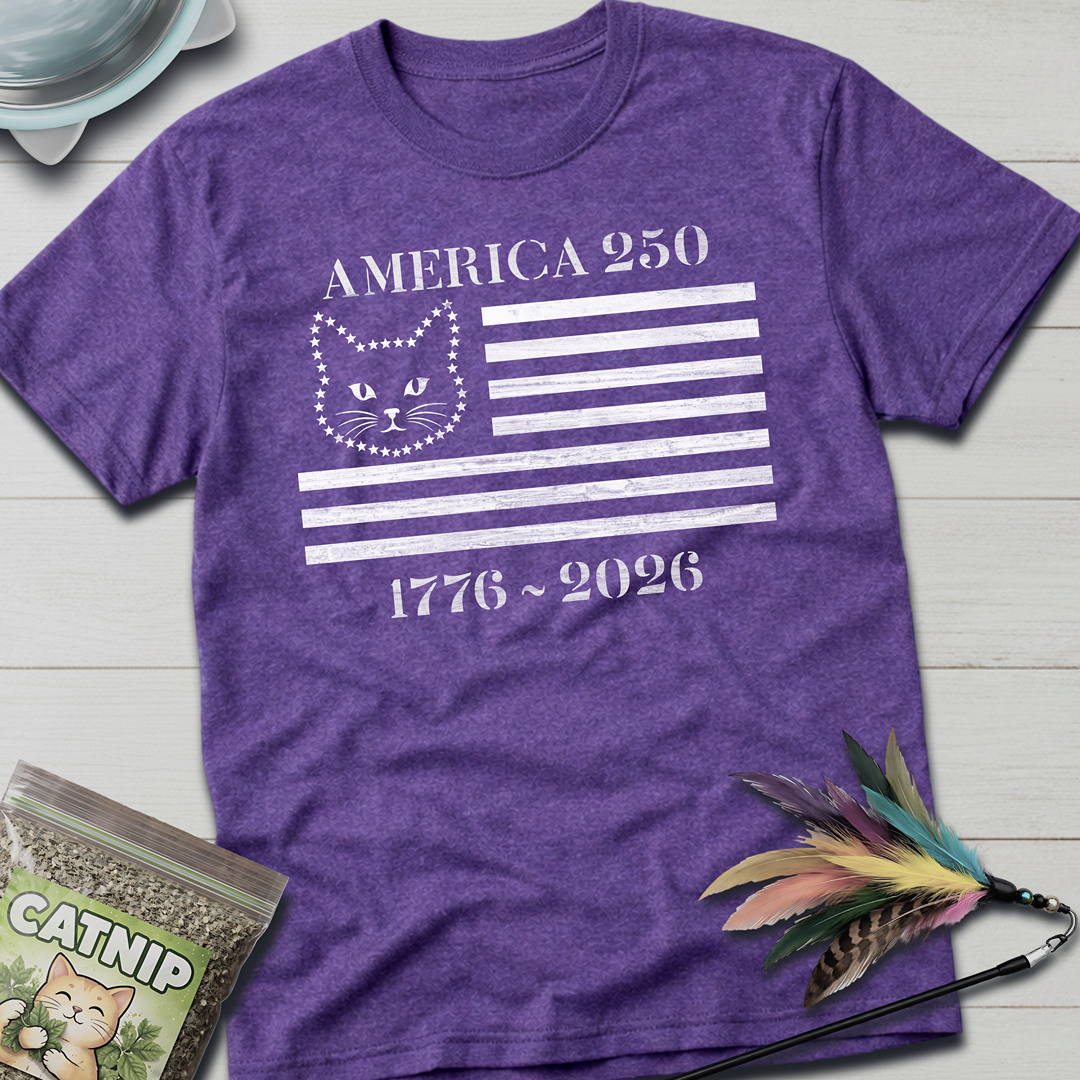 America 250 Kitty Flag T-shirt