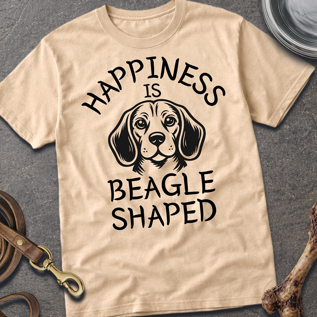 Beagle Shaped T-Shirt