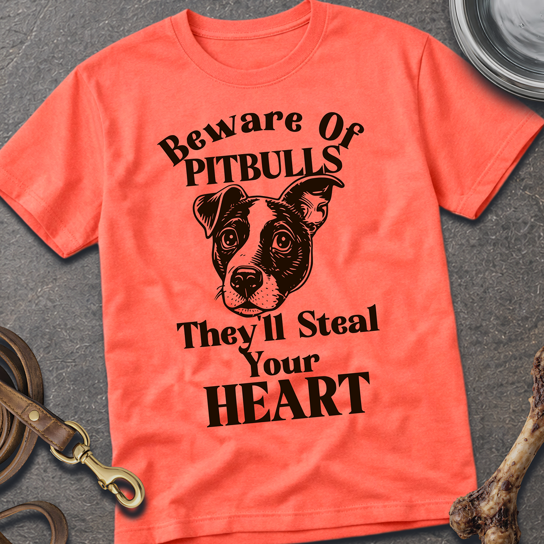 Beware of Pitbulls T-Shirt