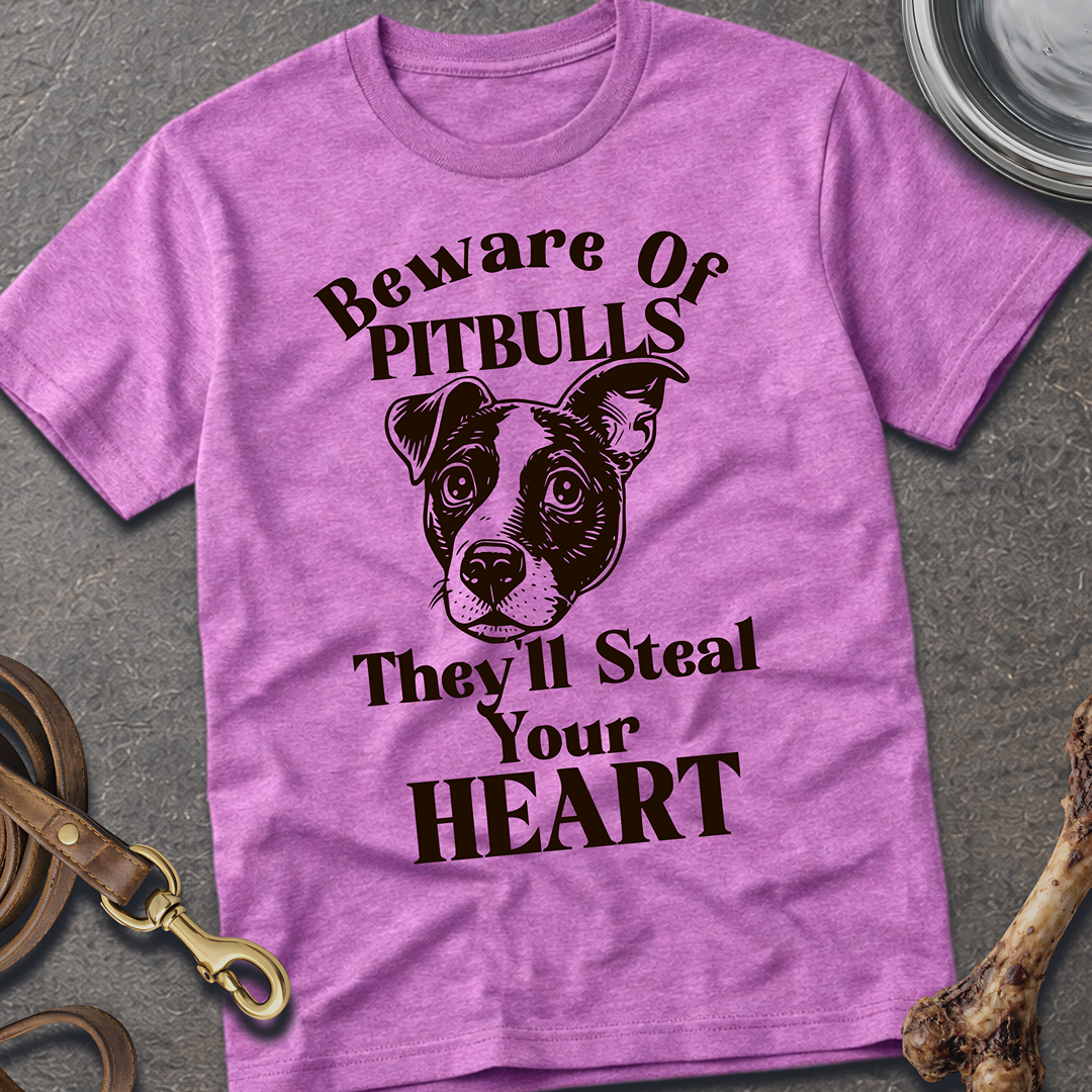 Beware of Pitbulls T-Shirt