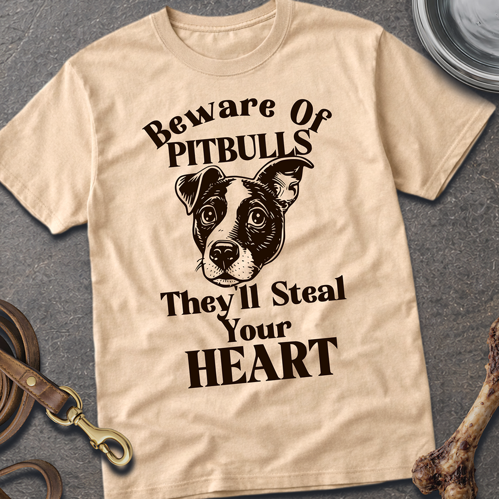 Beware of Pitbulls T-Shirt