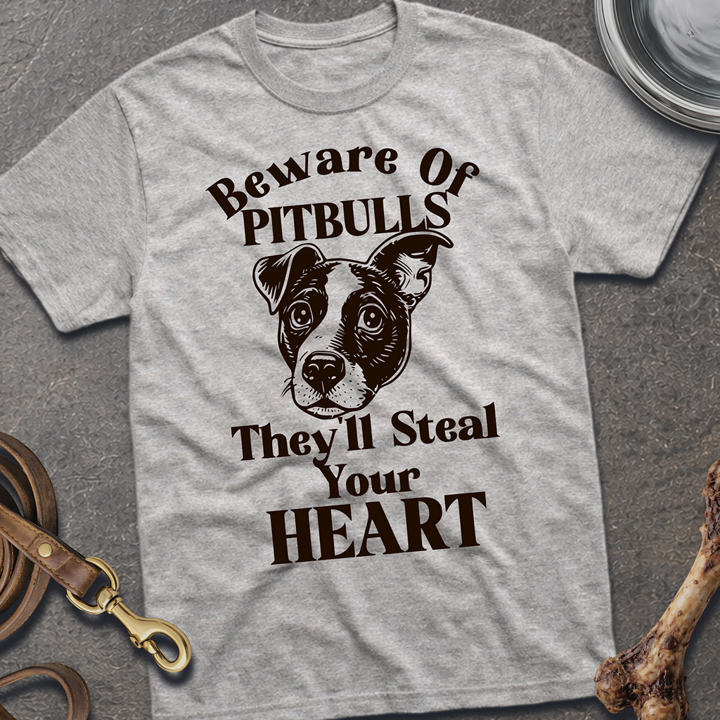 Beware of Pitbulls T-Shirt