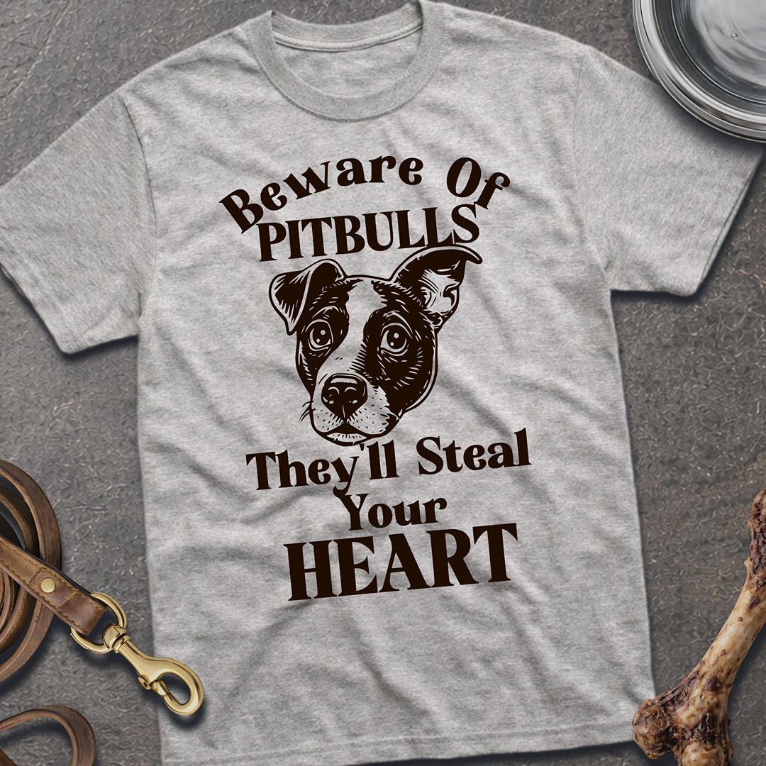 Beware of Pitbulls T-Shirt
