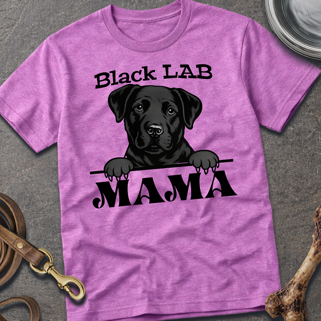 Black Lab Mama T-Shirt