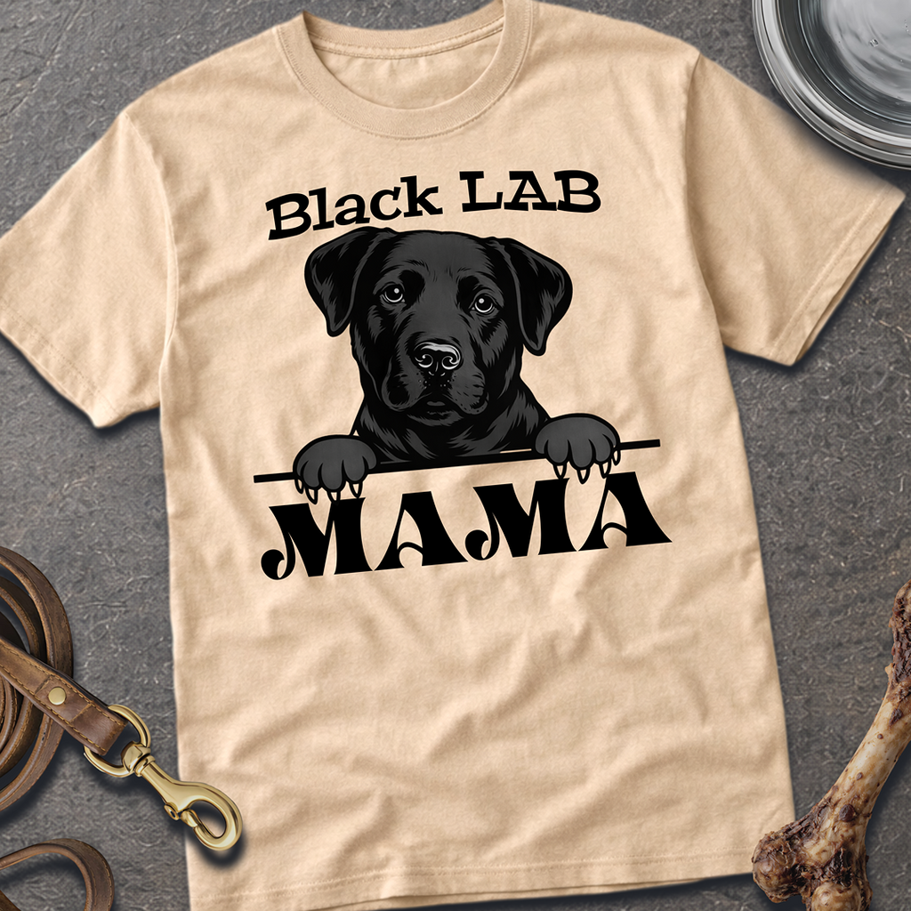 Black Lab Mama T-Shirt