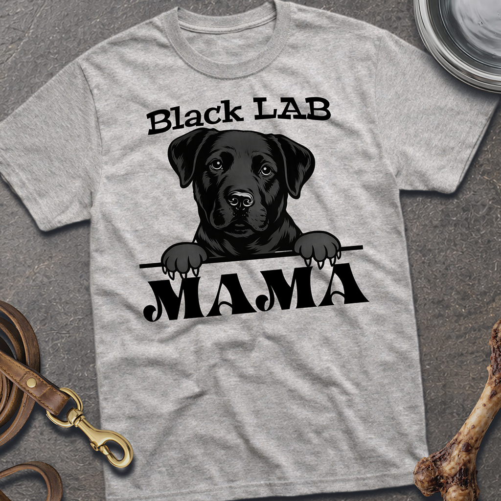 Black Lab Mama T-Shirt