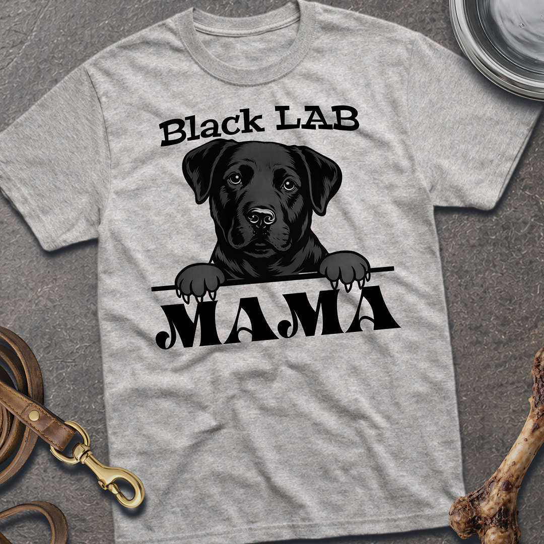 Black Lab Mama T-Shirt