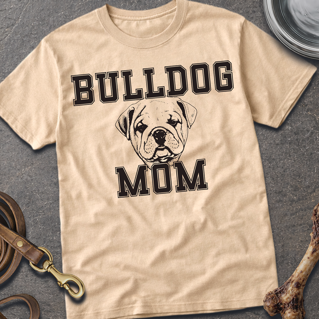 Bulldog Mom T-Shirt
