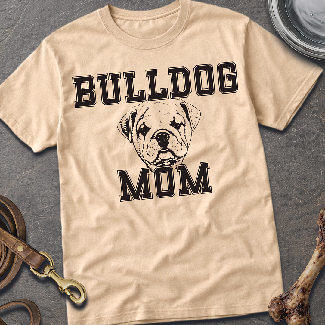 Bulldog Mom T-Shirt
