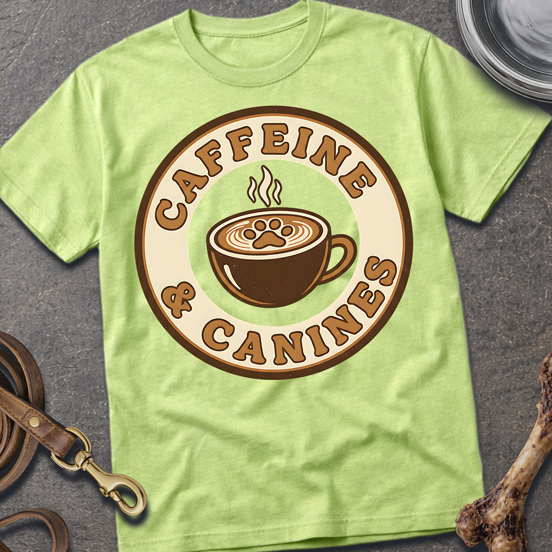 Caffeine & Canines T-Shirt