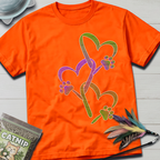 Cat Paw Hearts T-Shirt
