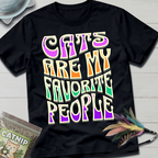 Cats Are My Favorite People T-Shirt