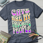 Cats Are My Favorite People T-Shirt