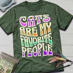 Cats Are My Favorite People T-Shirt