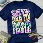 Cats Are My Favorite People T-Shirt
