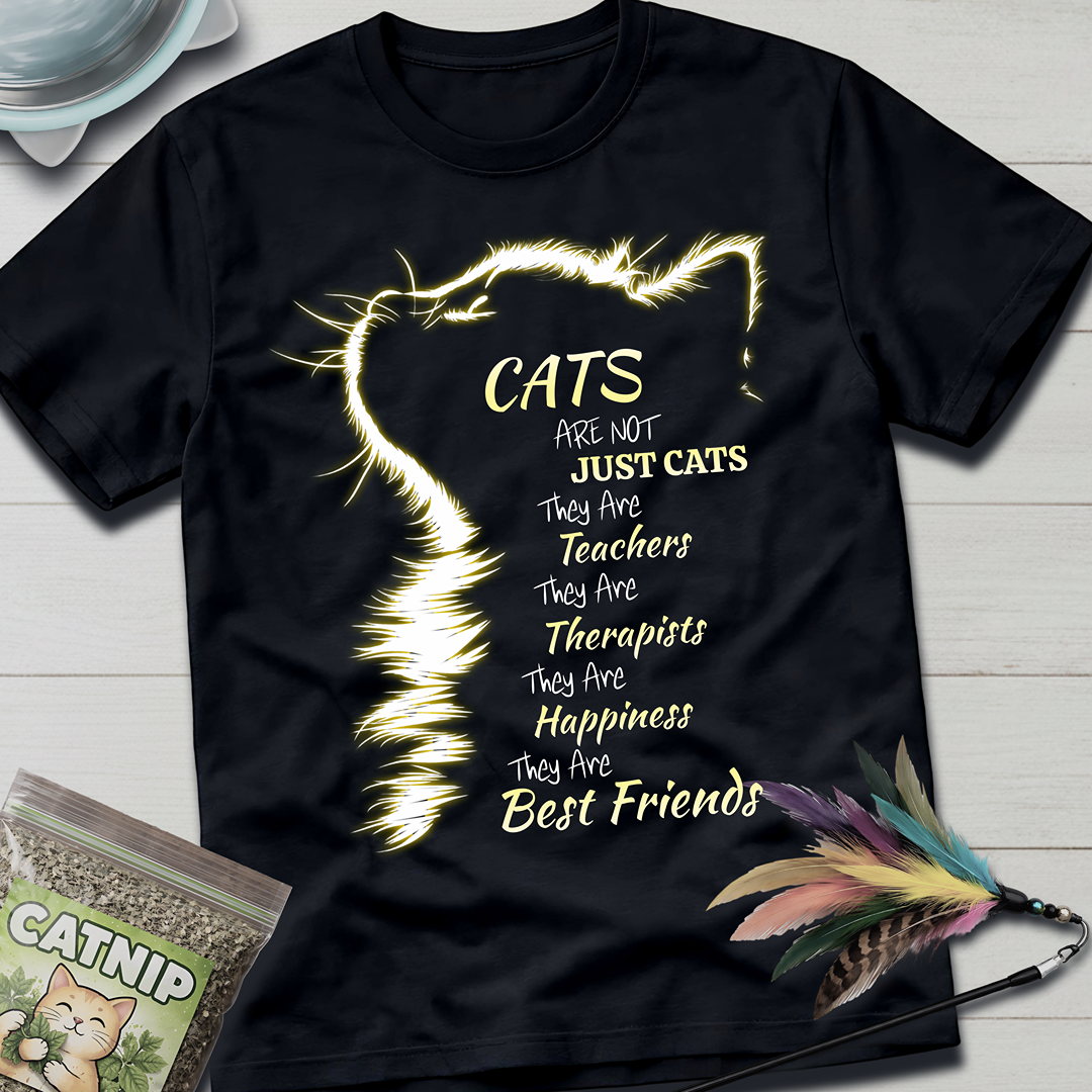 Cats Are Not- Yellow Glow T-Shirt