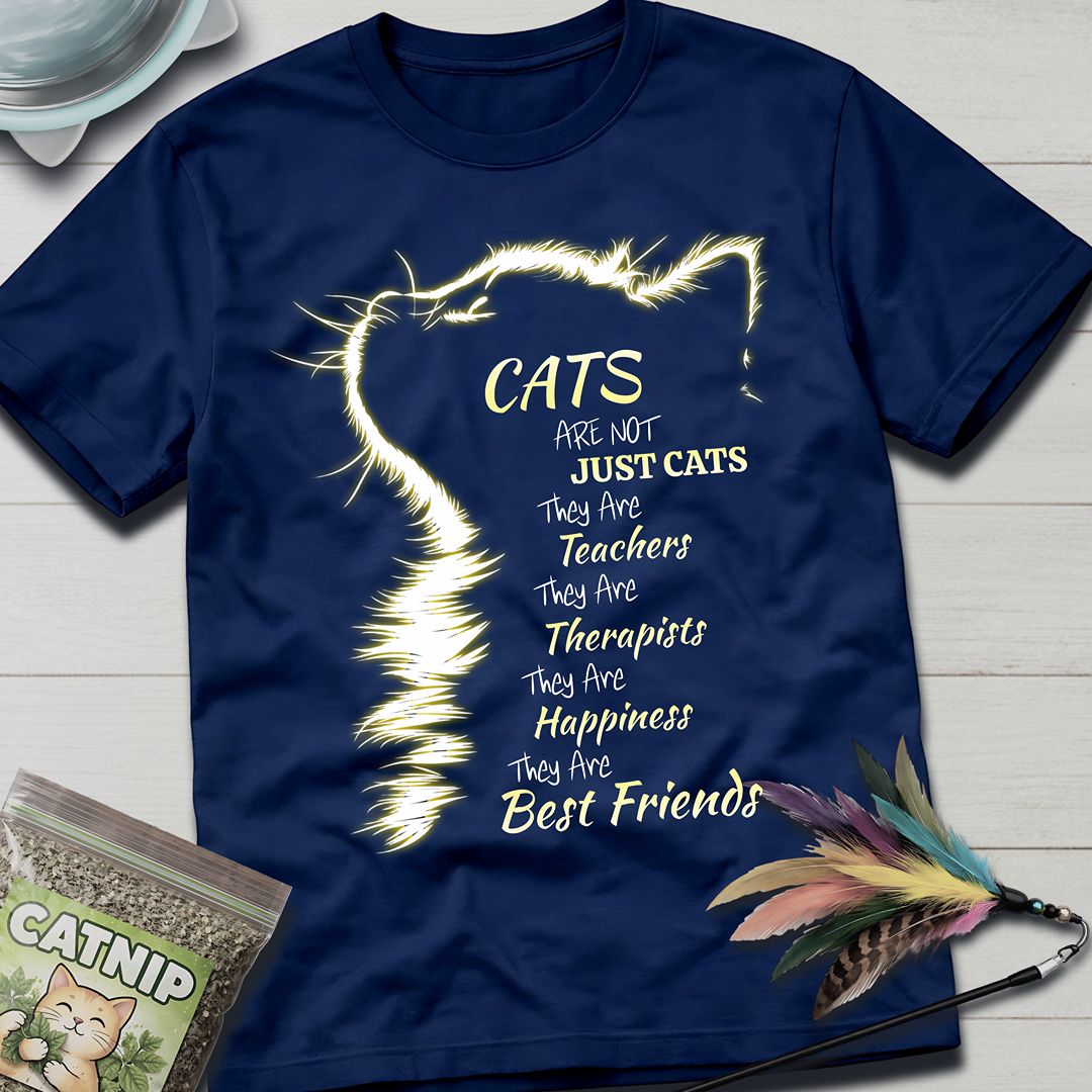 Cats Are Not- Yellow Glow T-Shirt