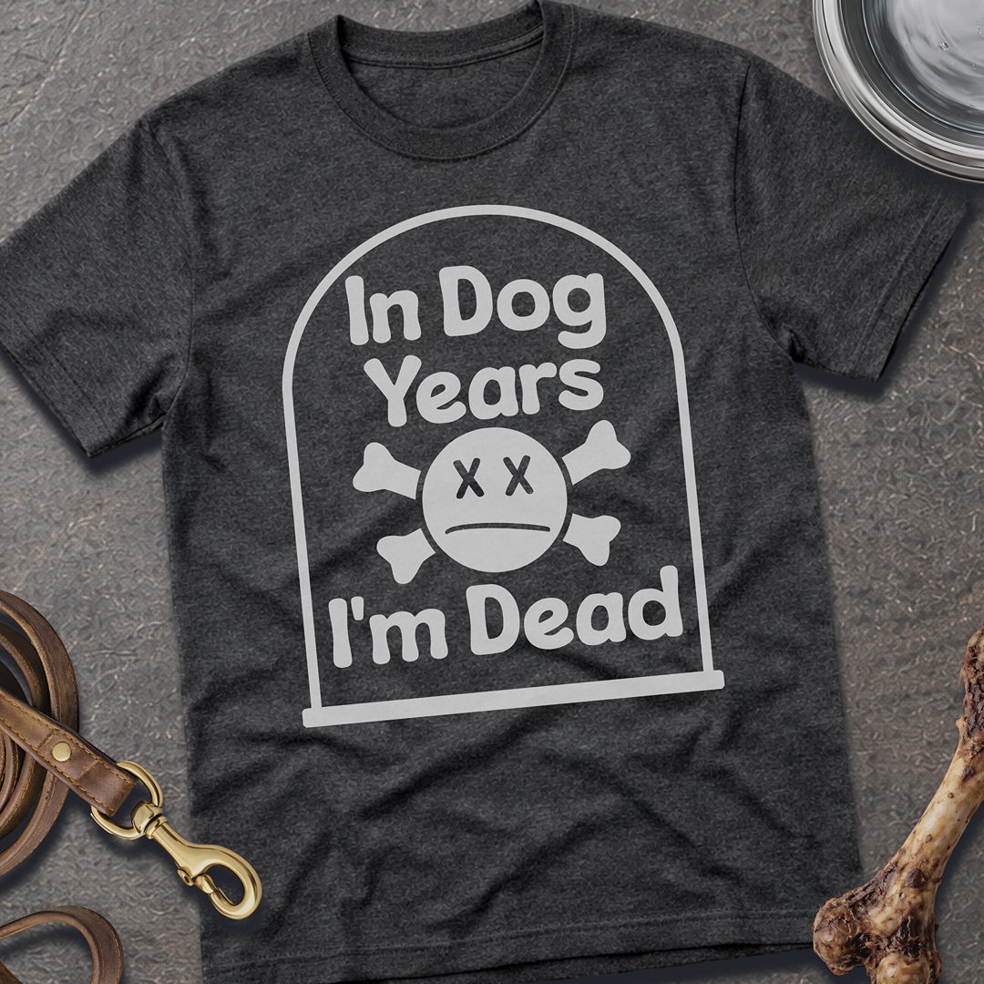 Dog Years T-Shirt - Dark Heather Grey