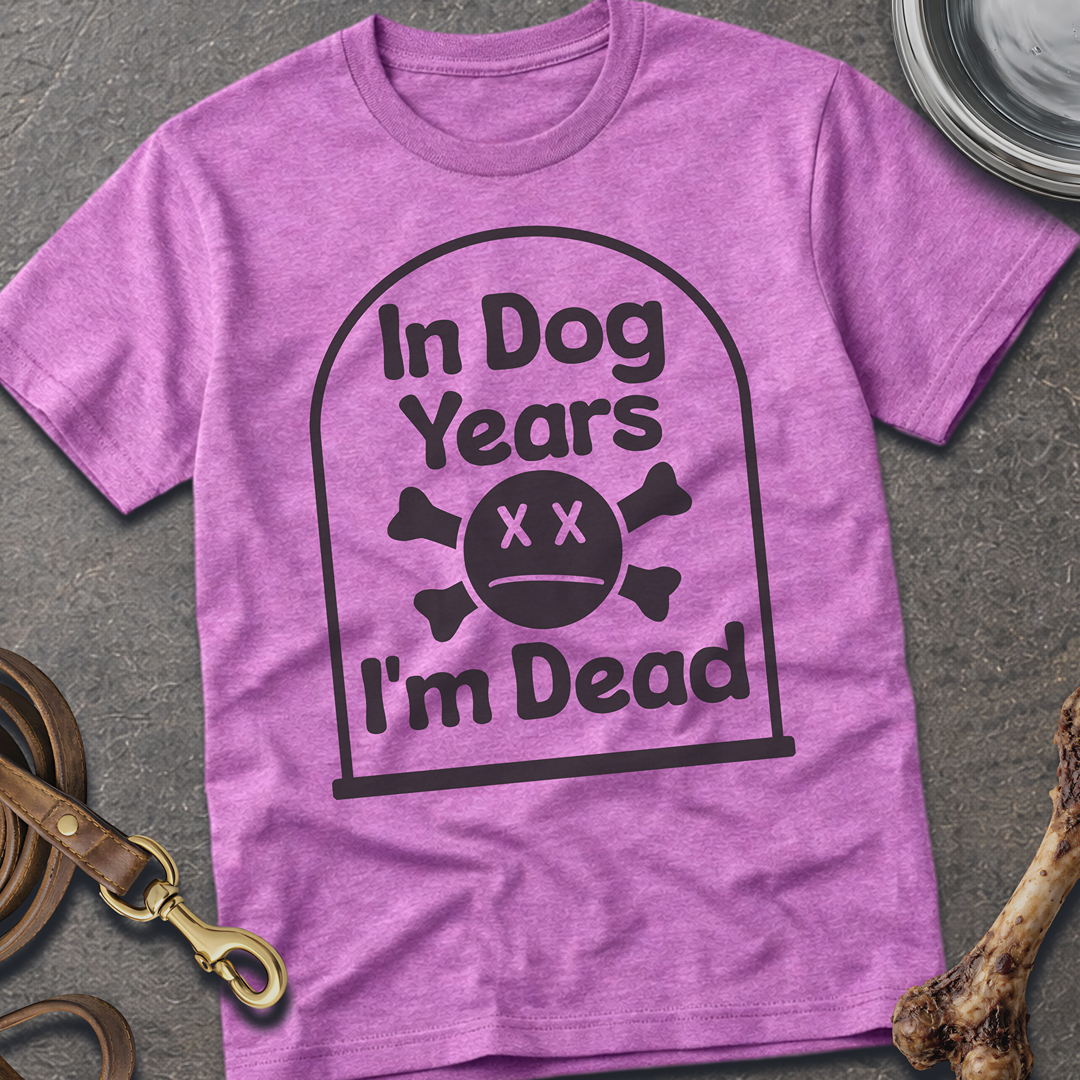 Dog Years T-Shirt - Heather Radiant Orchid