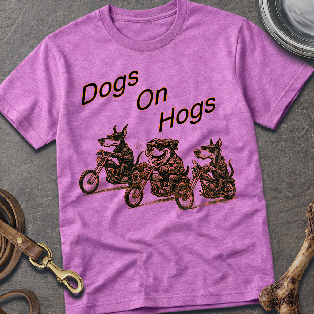 Dogs On Hogs T-Shirt
