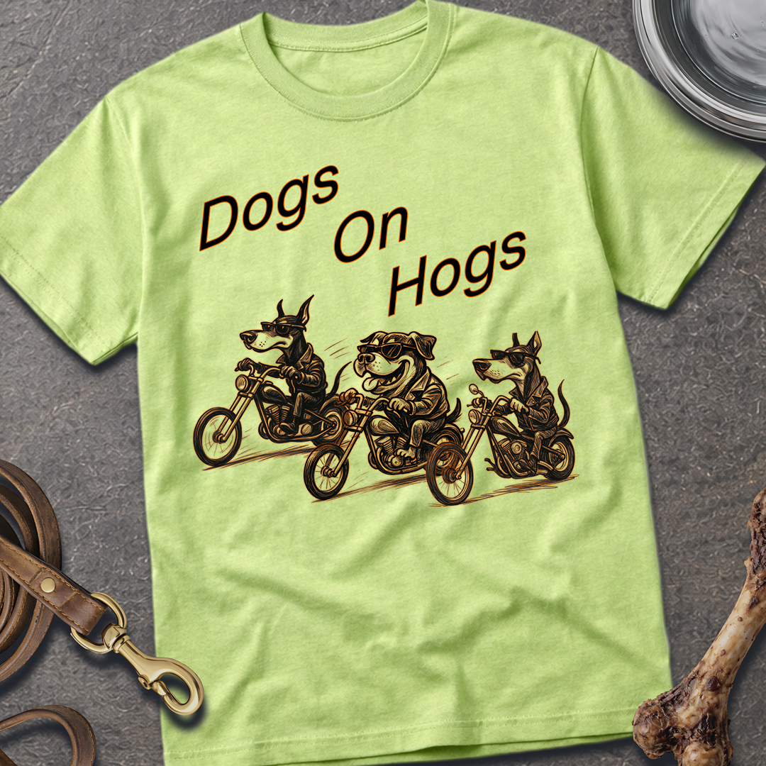 Dogs On Hogs T-Shirt