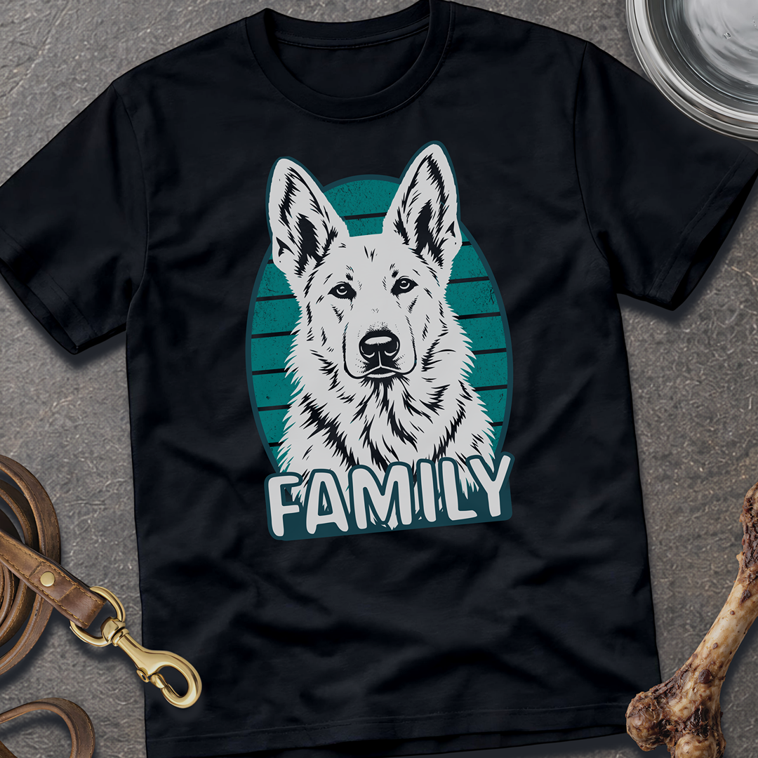 Family Shepherd T-Shirt - Black