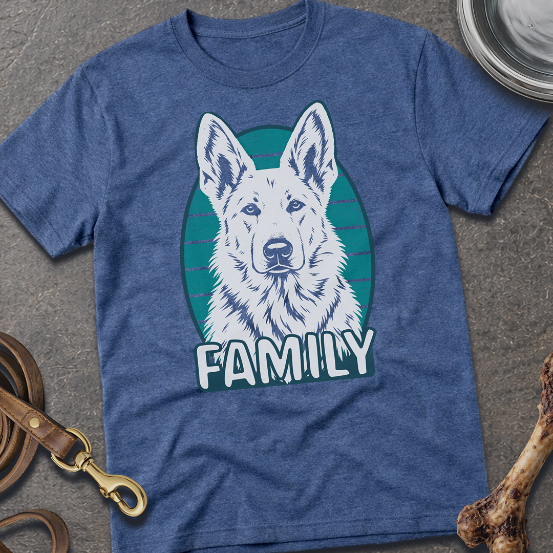 Family Shepherd T-Shirt - Heather Indigo