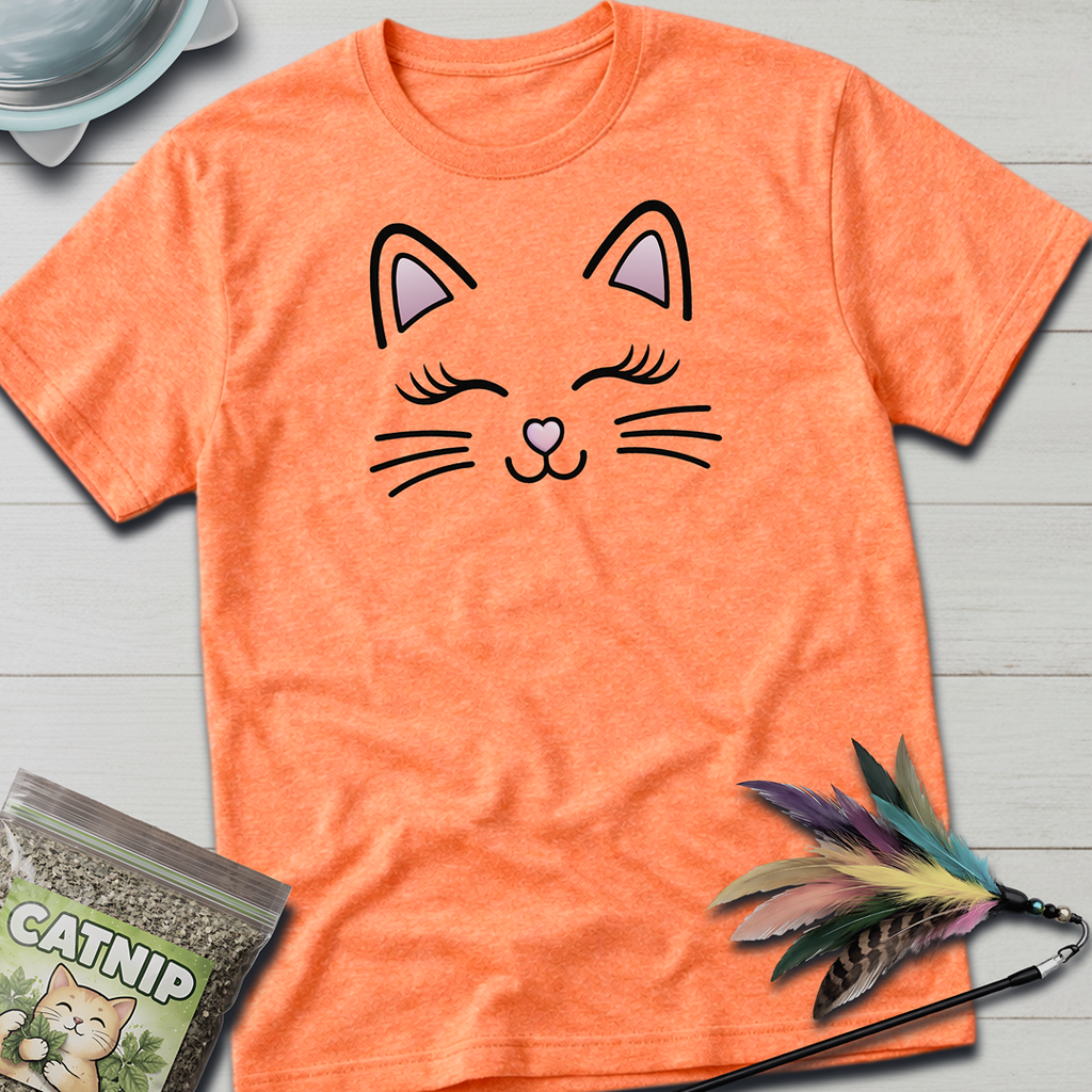 Happy Kittie Face T-Shirt