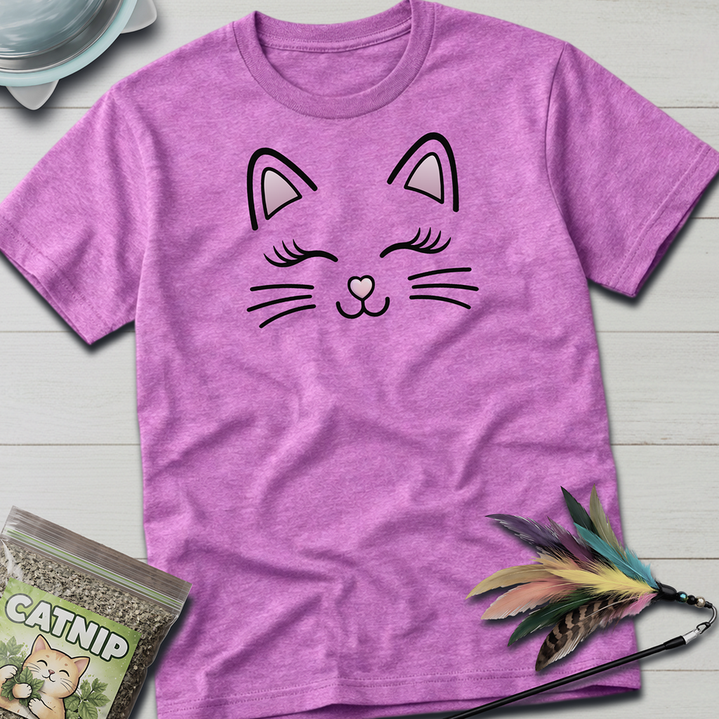 Happy Kittie Face T-Shirt