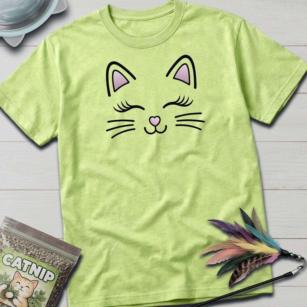 Happy Kittie Face T-Shirt