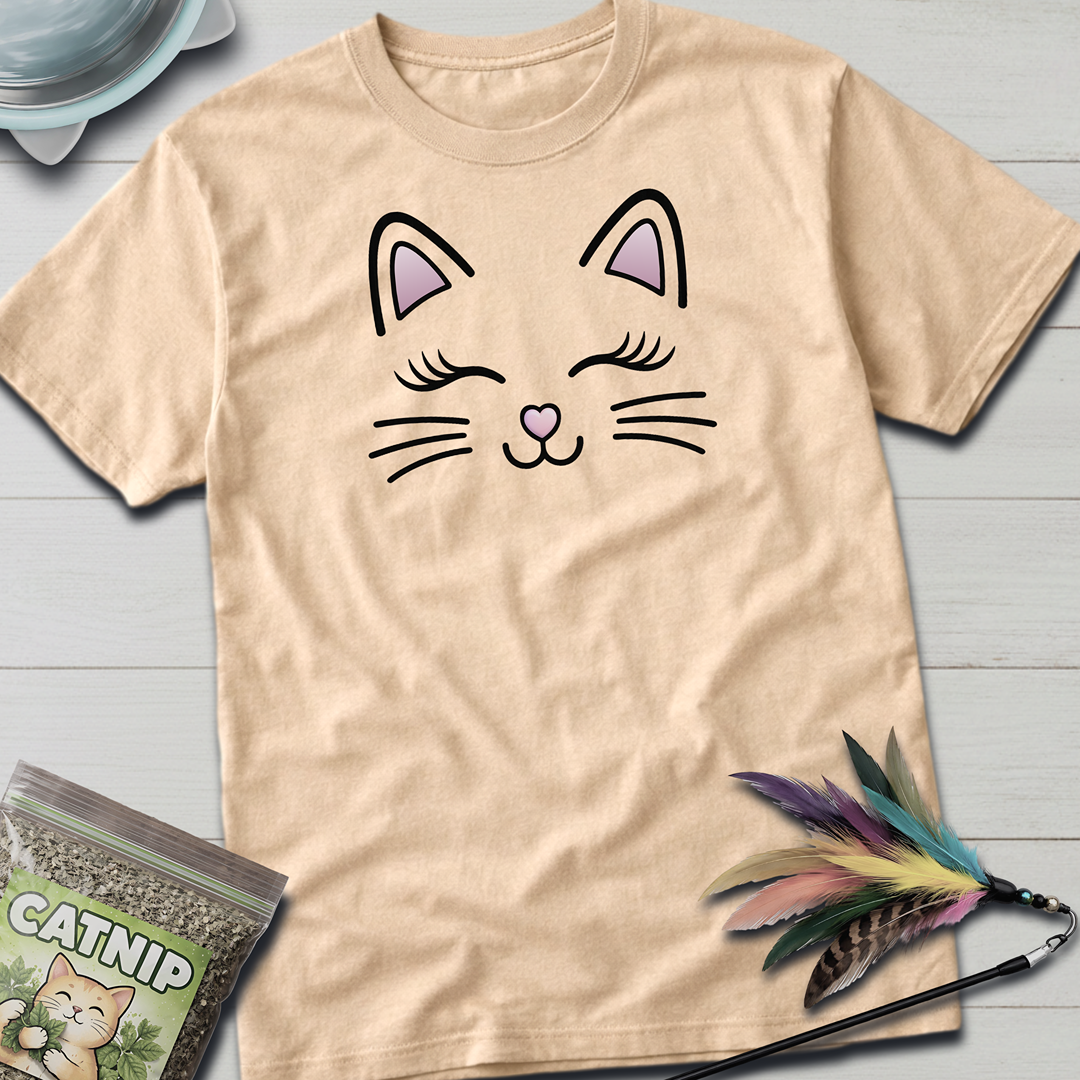Happy Kittie Face T-Shirt